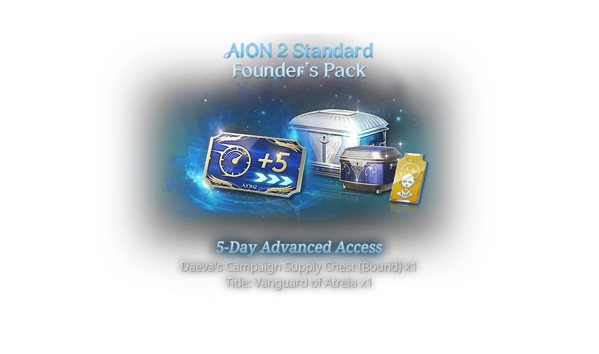Official AION 2 Standard Founder’s Pack artwork