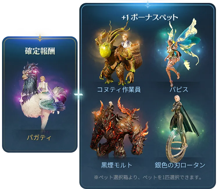 Guaranteed Reward +1 Bonus Mount