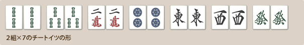 2組×7の七対子形